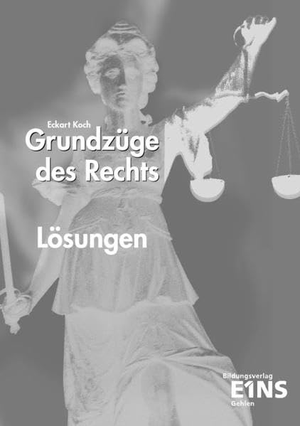 Grundzüge des Rechts: Bürgerliches Recht und Zivilprozessrecht: Lösungen Lösungen CD-ROM Study Guides