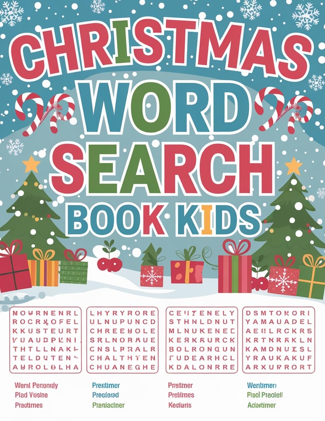 Christmas Word Search for Kids Non-fiction
