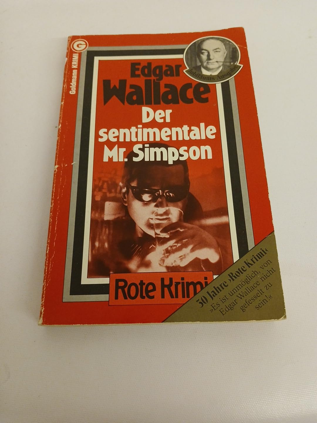 Der sentimentale Mr. Simpson (Goldmann Krimi) Second-hand books on film, art and culture