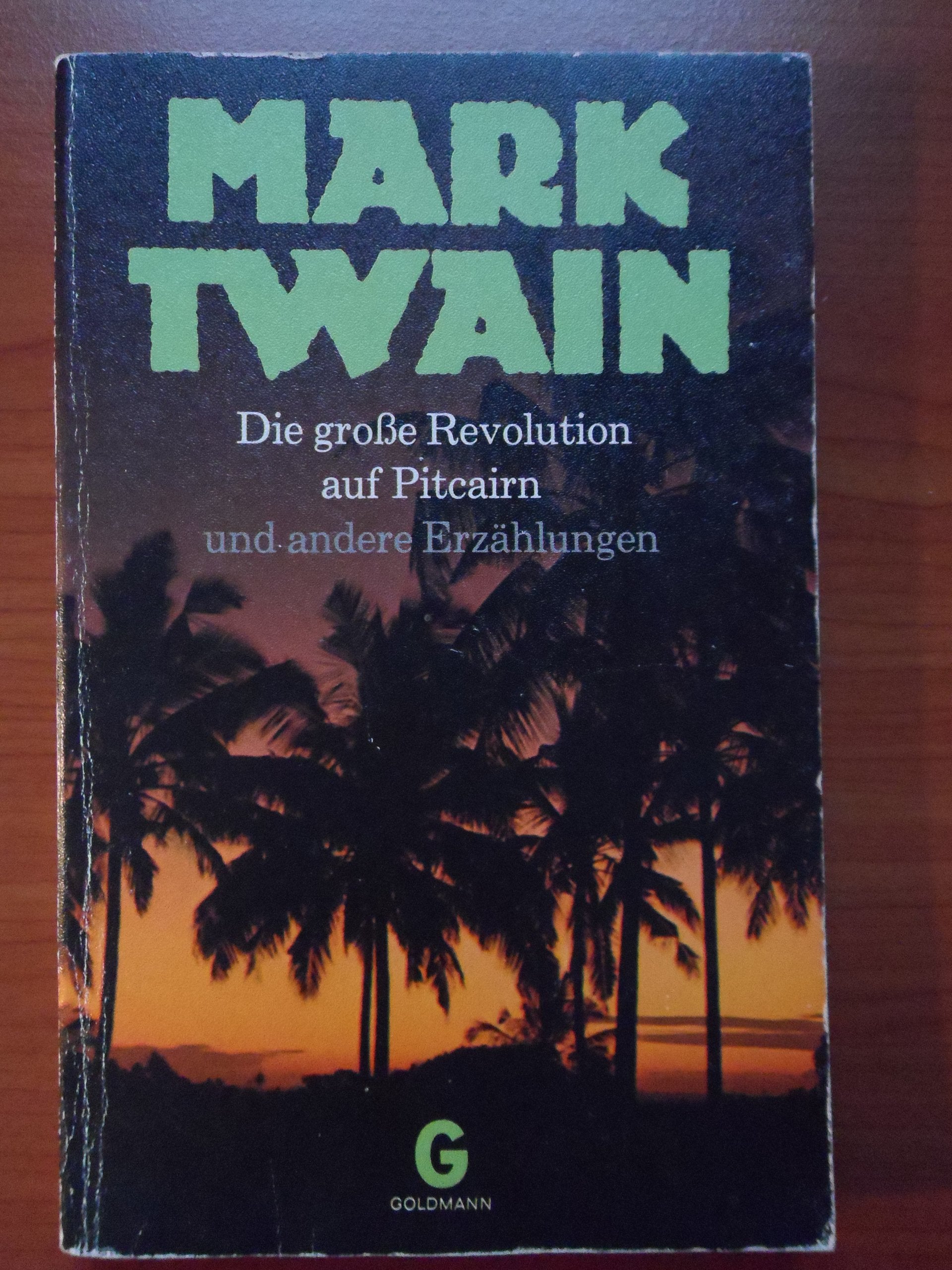 Product Image: Die große Revolution auf Pitcairn und andere Erzählungen.
