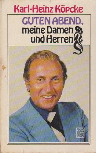 Guten Abend, meine Damen und Herren. Books