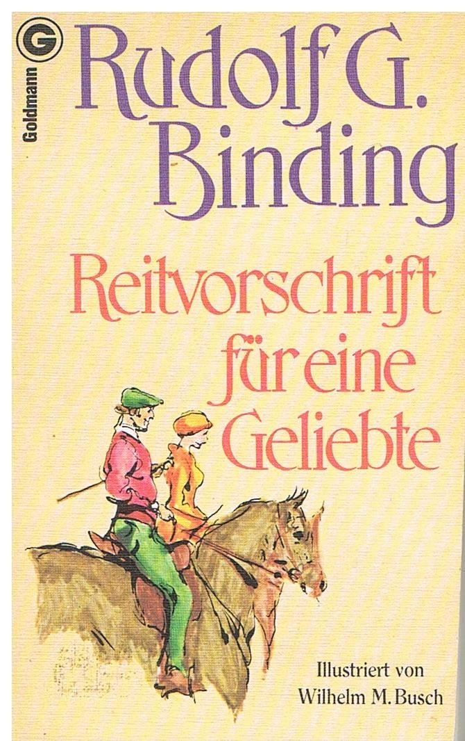 Reitvorschrift für eine Geliebte. Travel