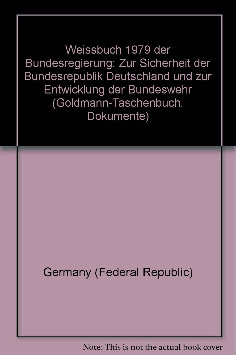Weissbuch 1979 Books