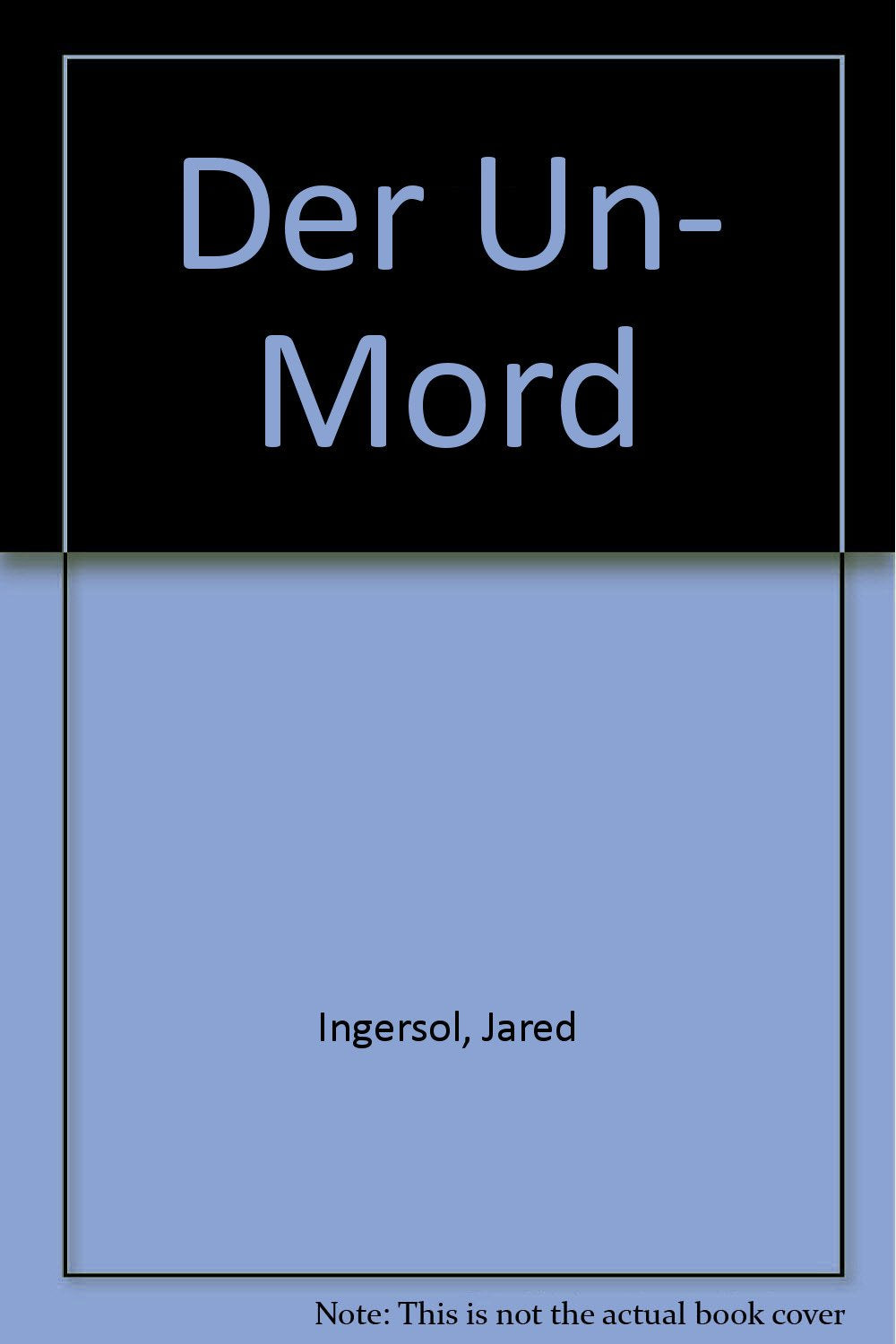 Der Un- Mord Books
