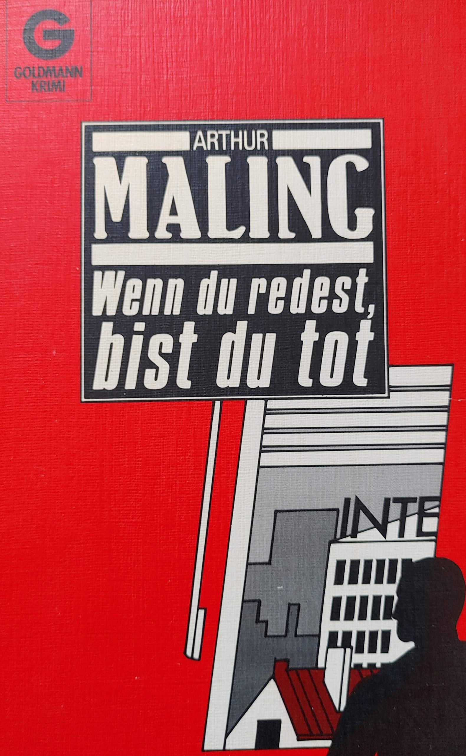 Wenn du redest, bist du tot (Goldmann Krimi) Books