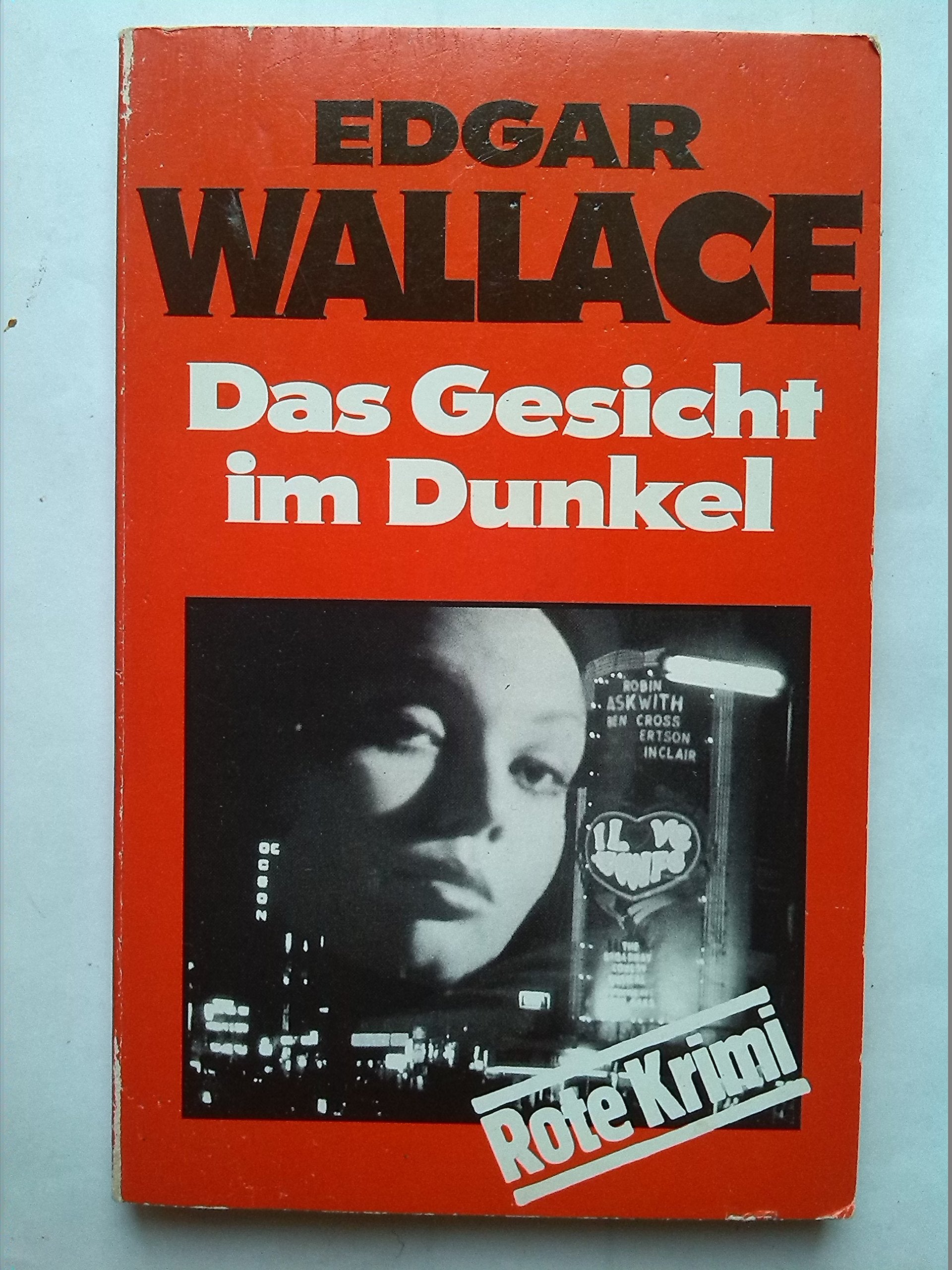 Product Image: Das Gesicht im Dunkel. Kriminalroman.