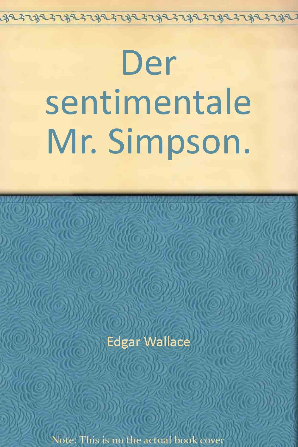 Der sentimentale Mr. Simpson. Film, Art & Culture