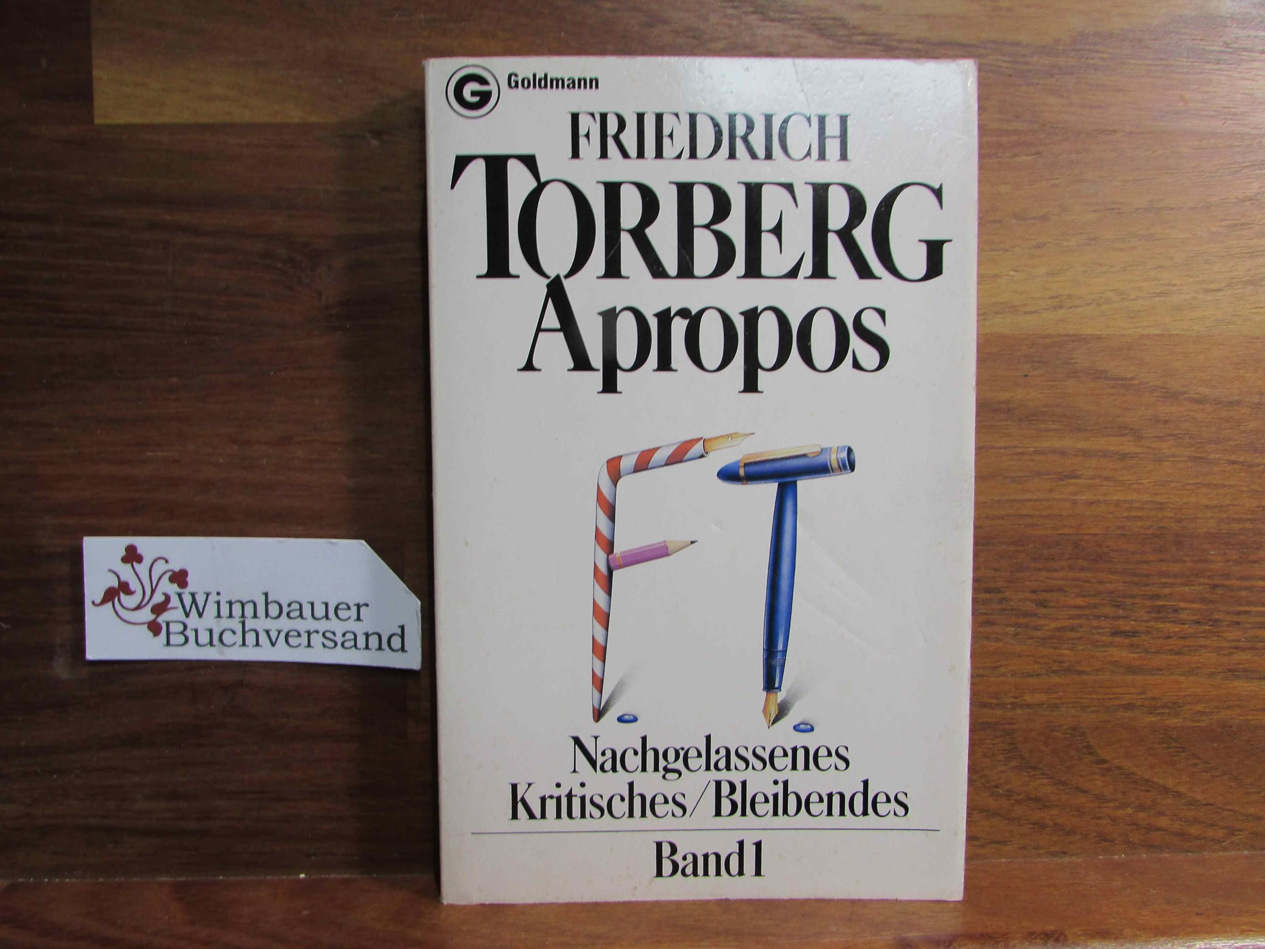 Apropos I. Nachgelassenes, Kritisches, Bleibendes. Books