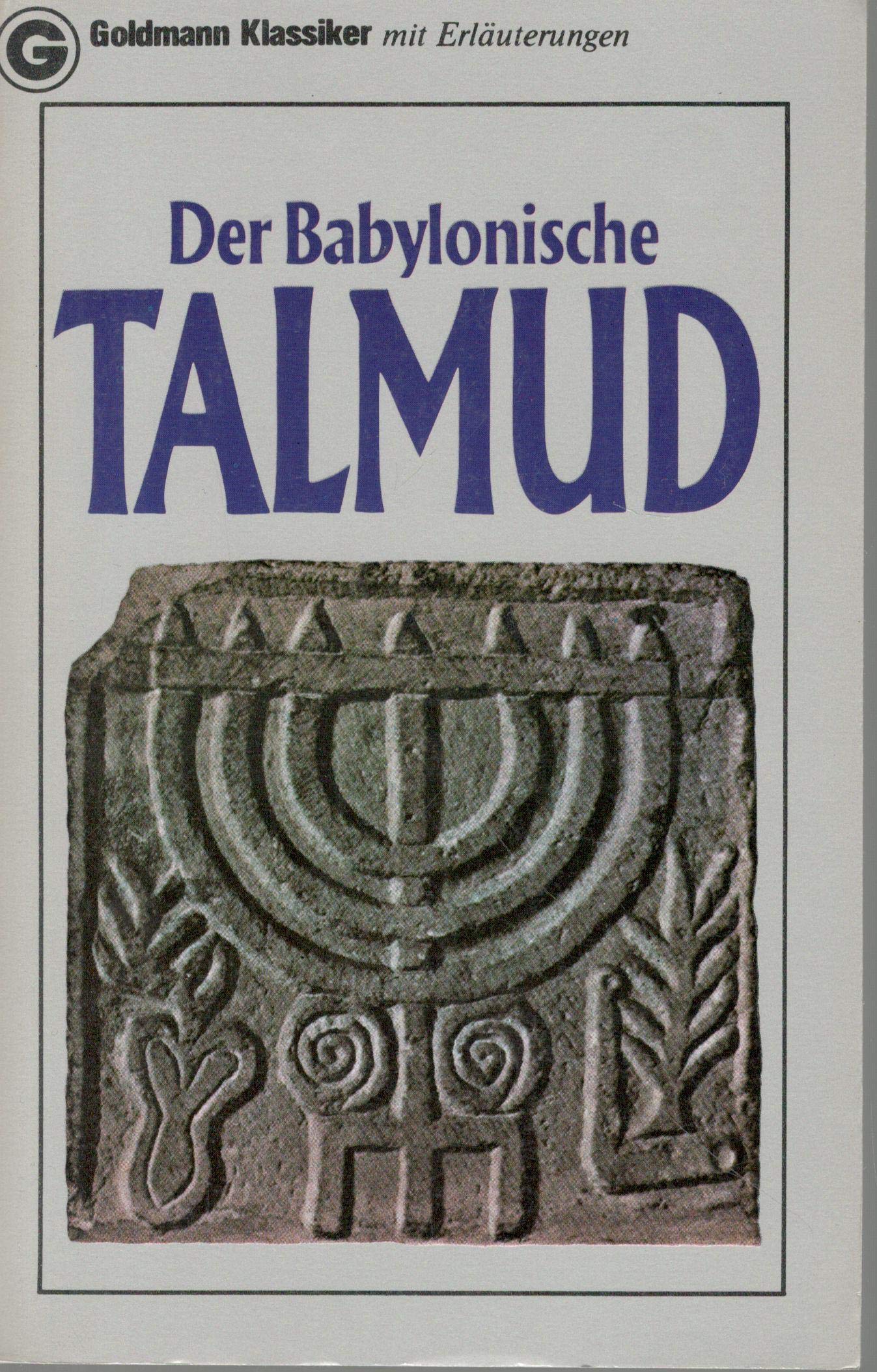 Der Talmud. Second hand books on Religion & Esotericism