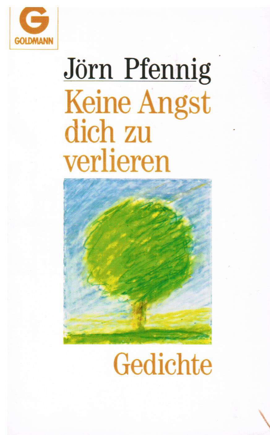 Keine Angst dich zu verlieren. Gedichte. Books