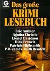 Das große Krimi-Lesebuch (Goldmann Allgemeine Reihe) Crime & Thrillers