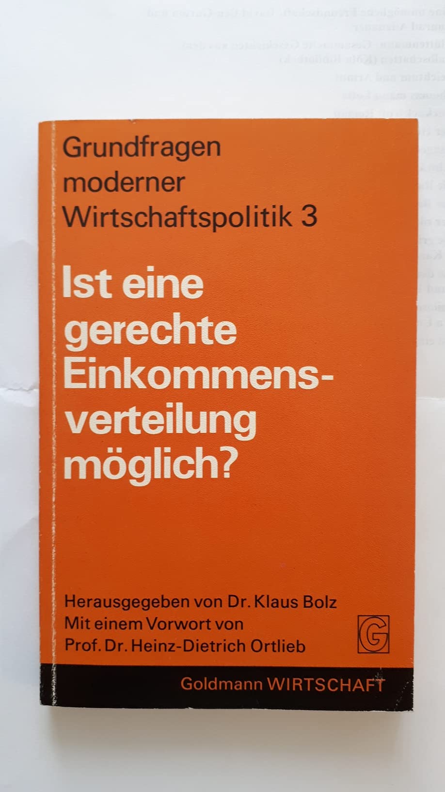 Ist eine gerechte Einkommensverteilung möglich? Books