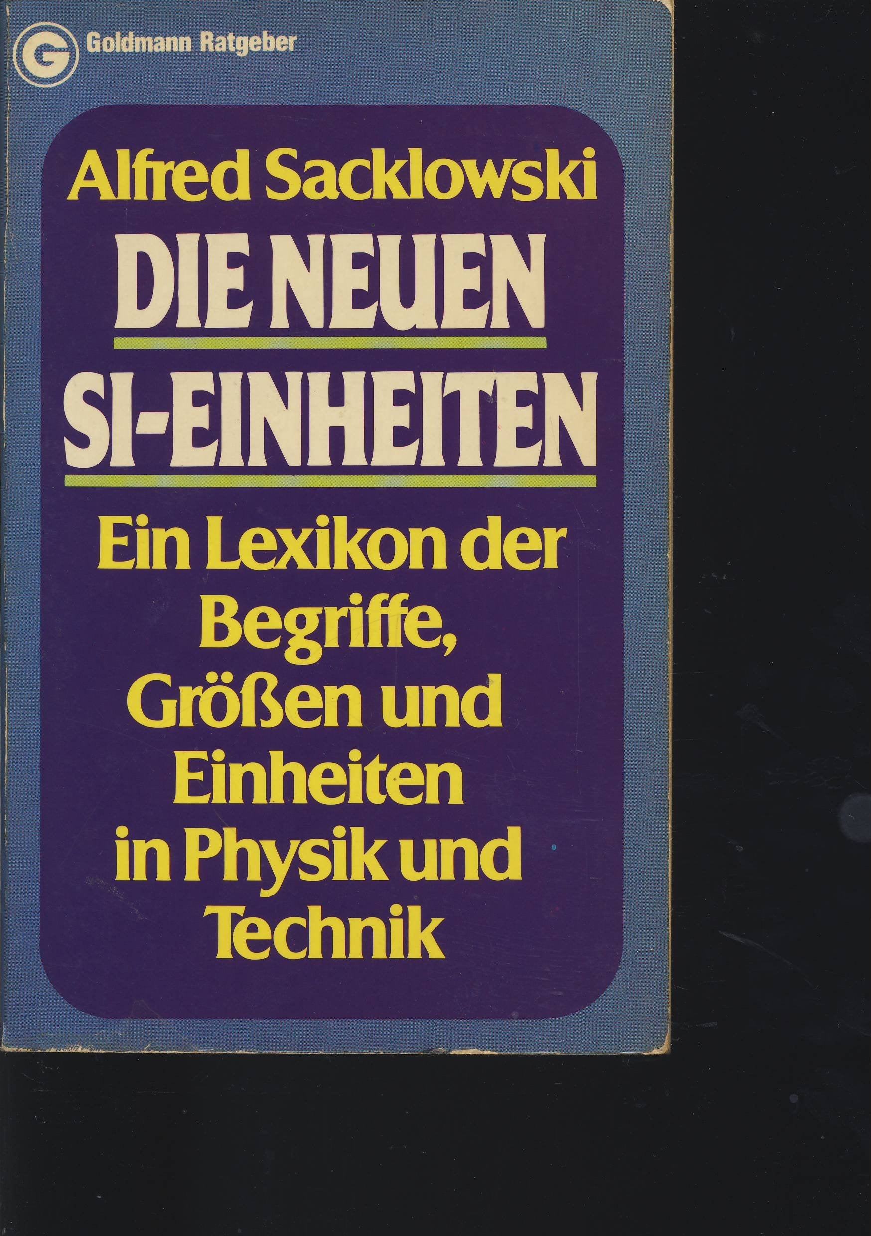 Product Image: Die neuen SI - Einheiten