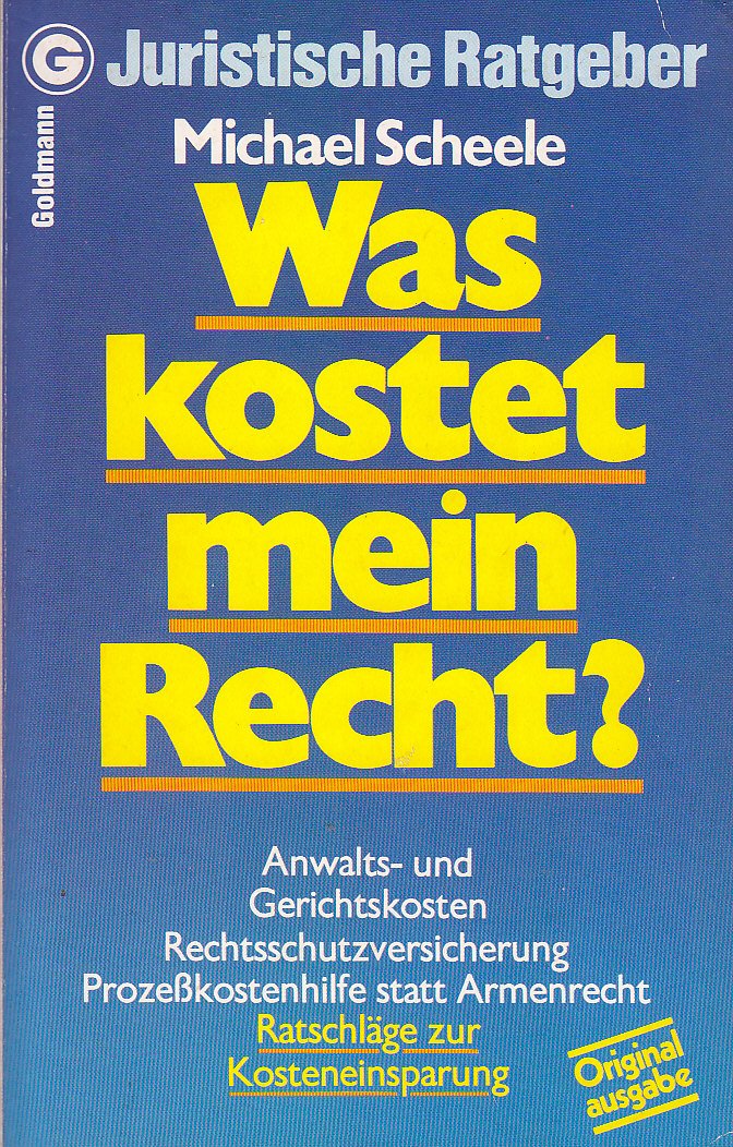 Product Image: Was kostet mein Recht?