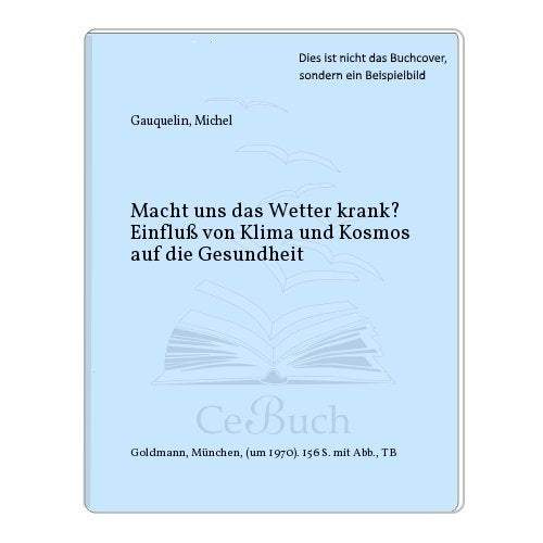 Macht uns das Wetter krank? Books