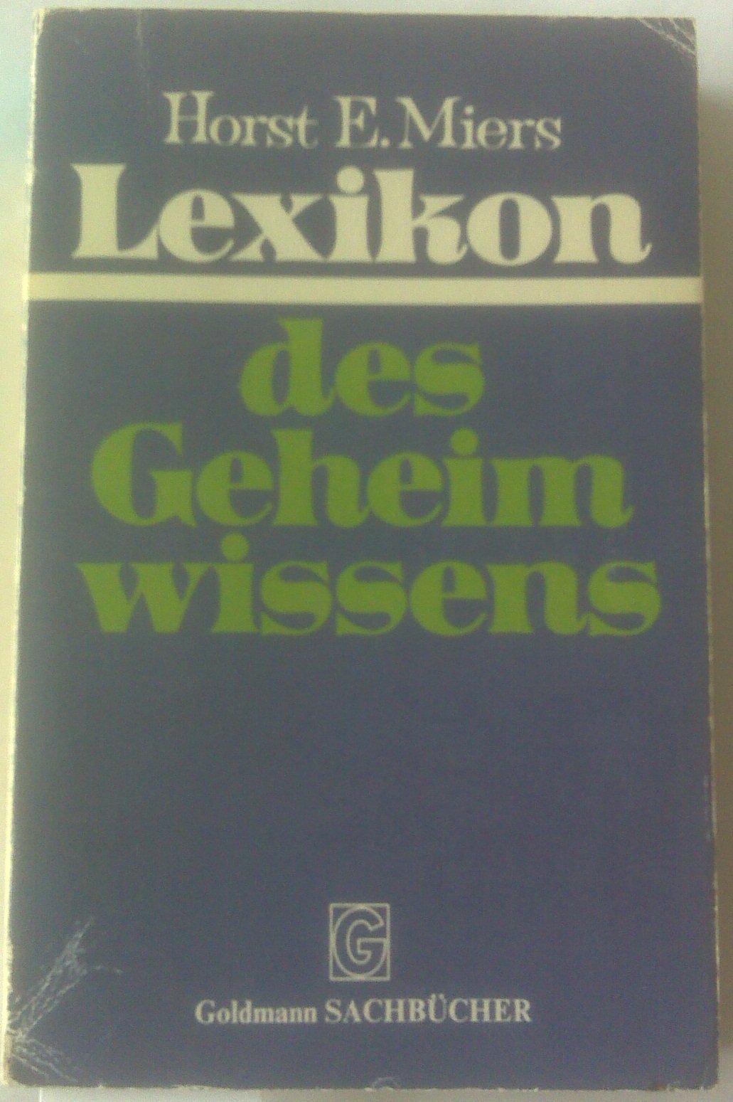 LEXIKON DES GEHEIM WISSENS Reference Books