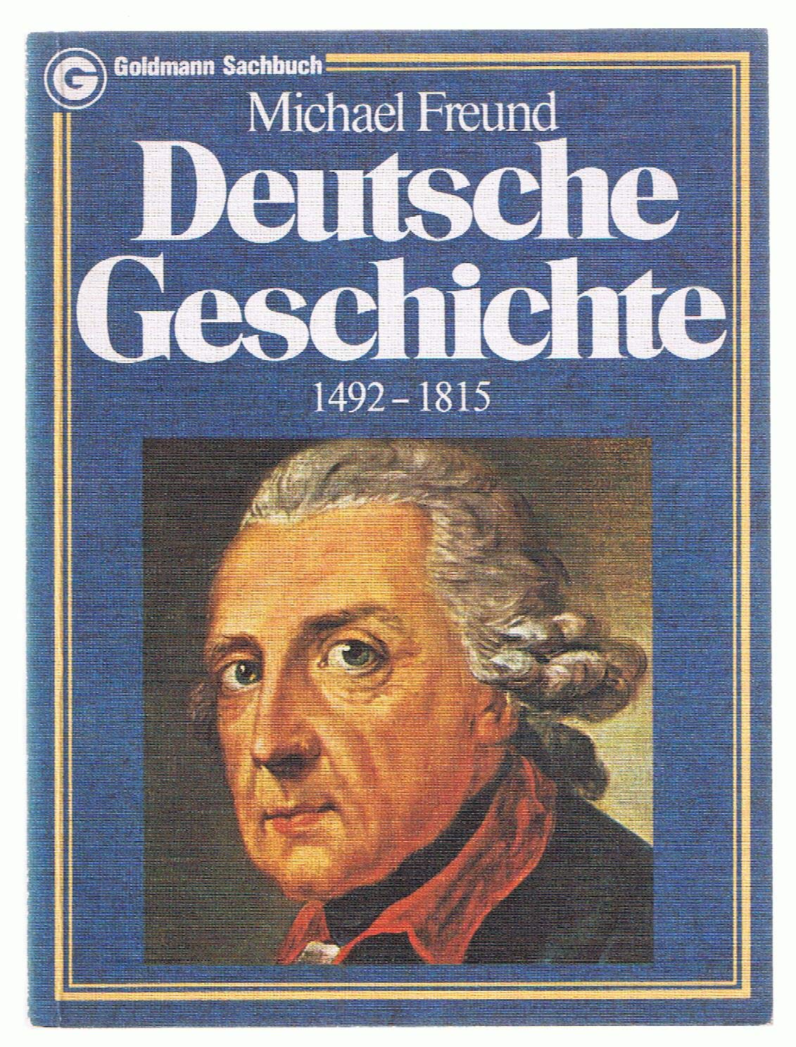 Produktbild: Deutsche Geschichte II. 1492 - 1815.