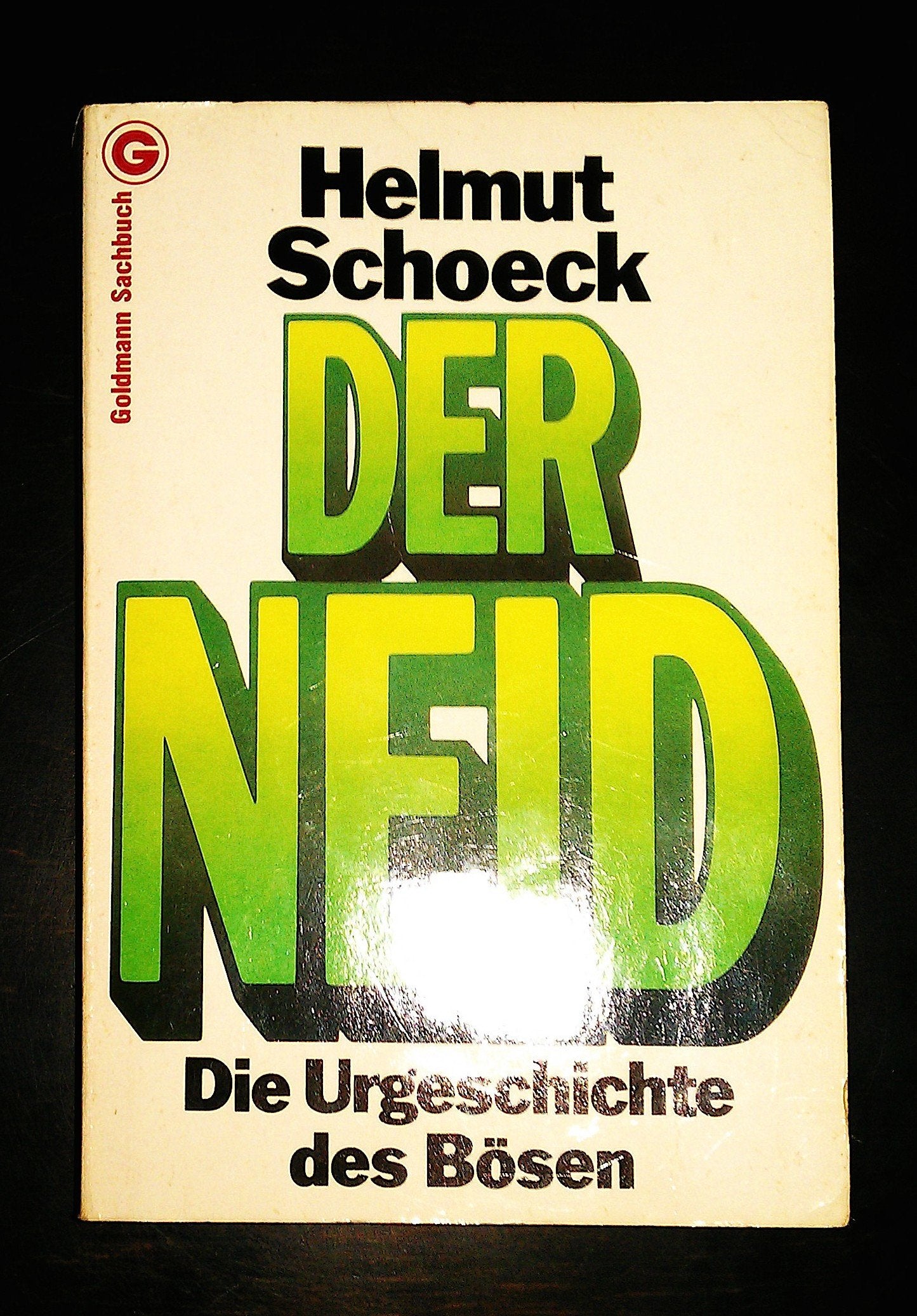 Der Neid. Die Urgeschichte des Bösen. Philosophy