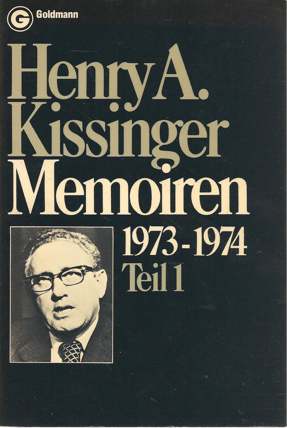 Memoiren 1973-1974, 3 Bde. Politics & History