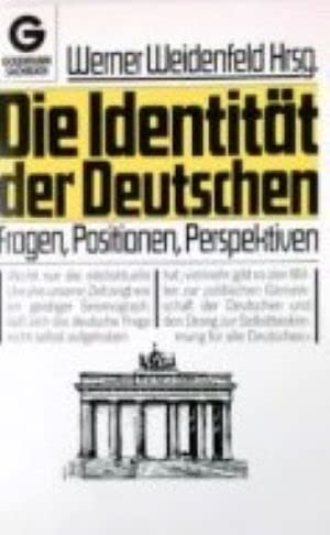 Die Identität der Deutschen. Fragen, Positionen, Perspektiven. Psychology