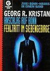 Anschlag auf Bonn / Fehltritt im Siebengebirge. Zwei Bonn-Krimis in einem Band. Crime & Thrillers