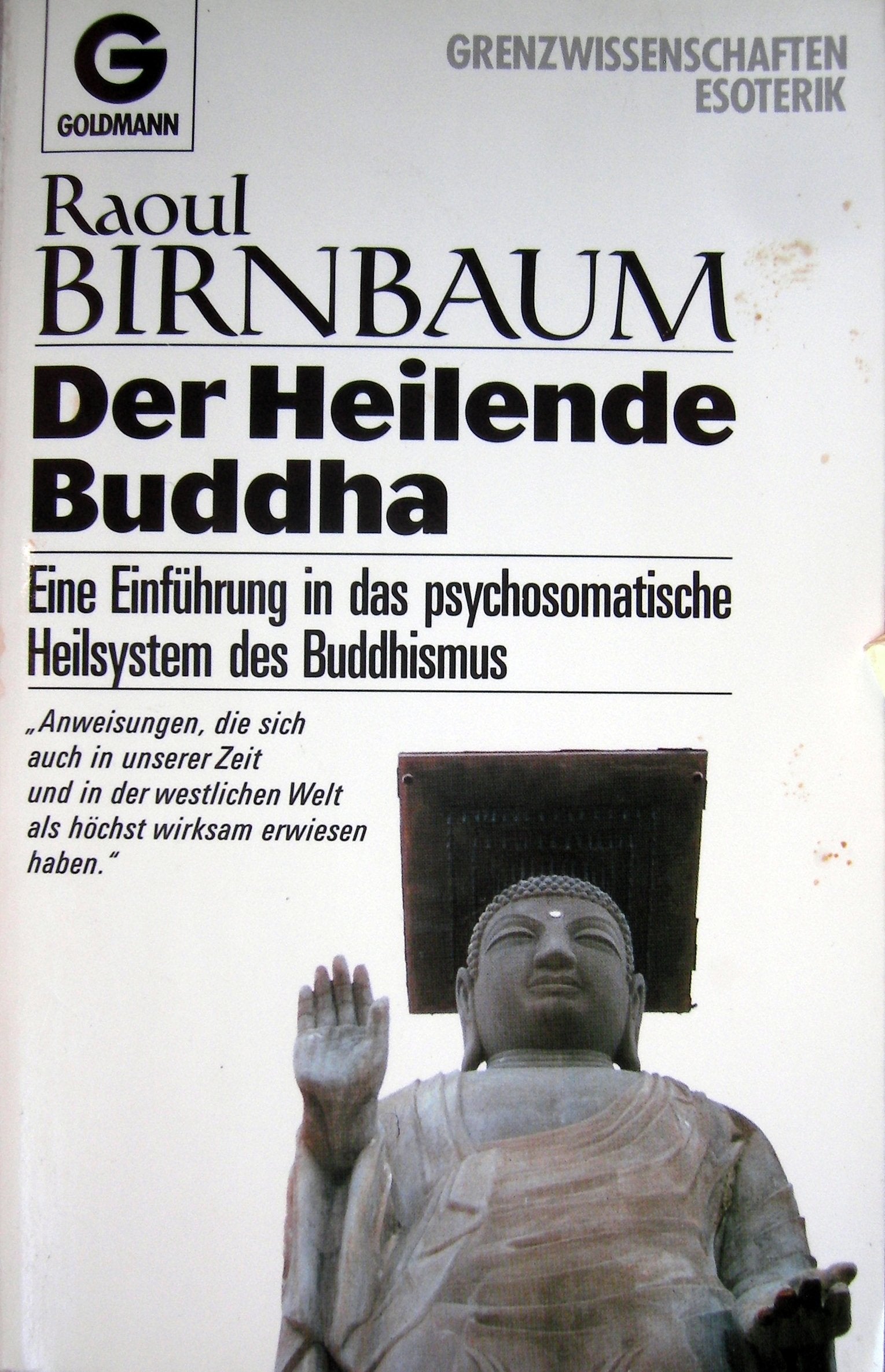 Der heilende Buddha. Eine Einführung in das psychosomatische Heilsystem des Buddhismus Books