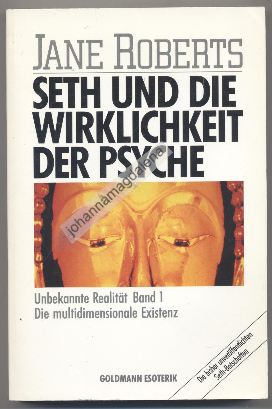 Product Image: Seth und die Wirklichkeit der Psyche
