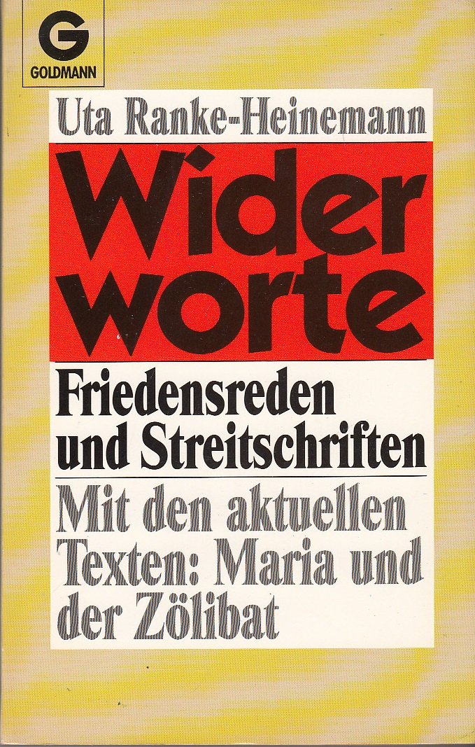 Widerworte. Friedensreden und Streitschriften Professional & Reference Books