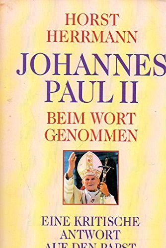 Johannes Paul II. beim Wort genommen Books