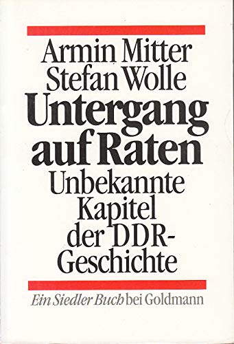 Untergang auf Raten German history books