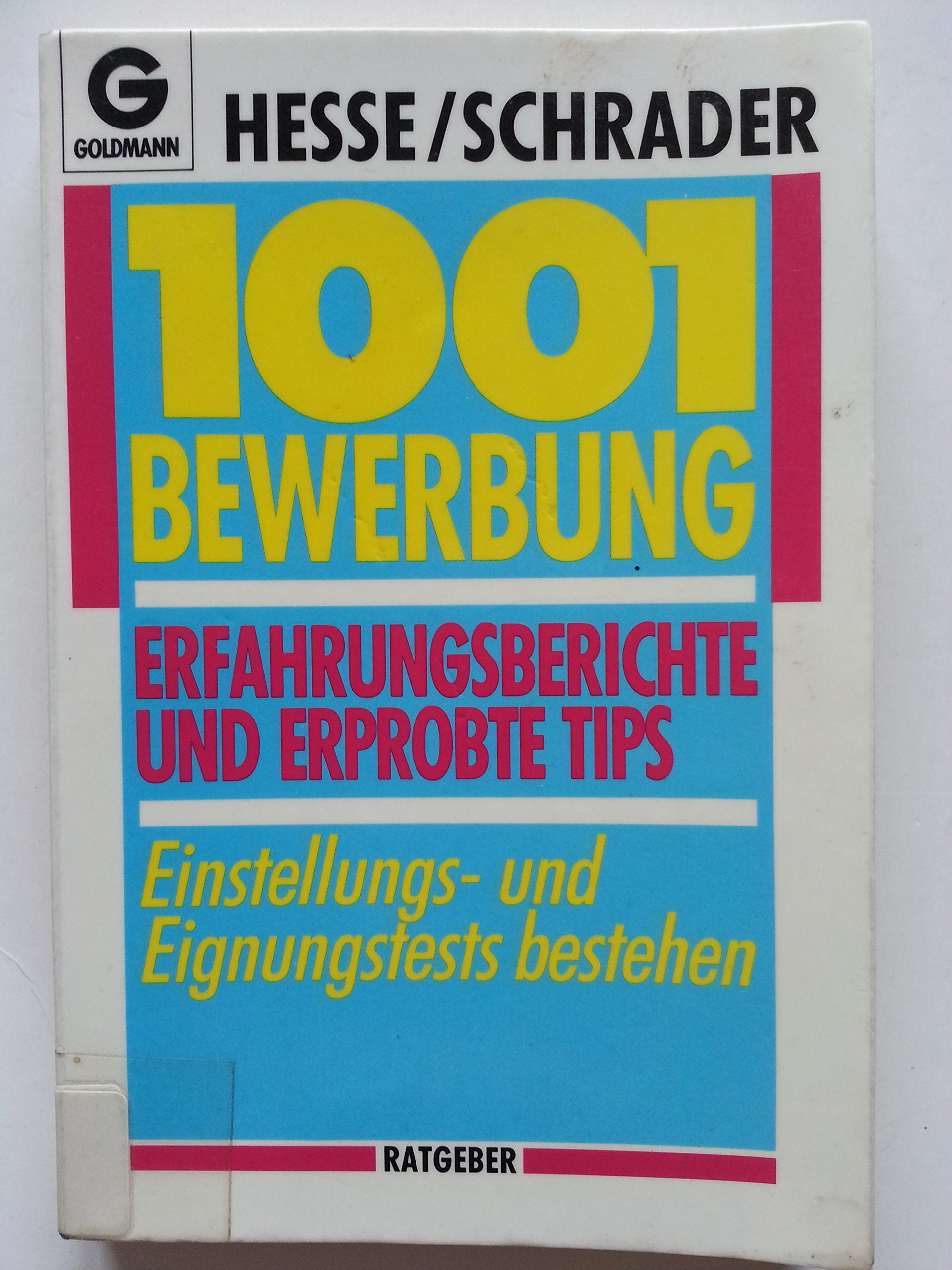 Tausendundeine Bewerbung Business, Finance & Career