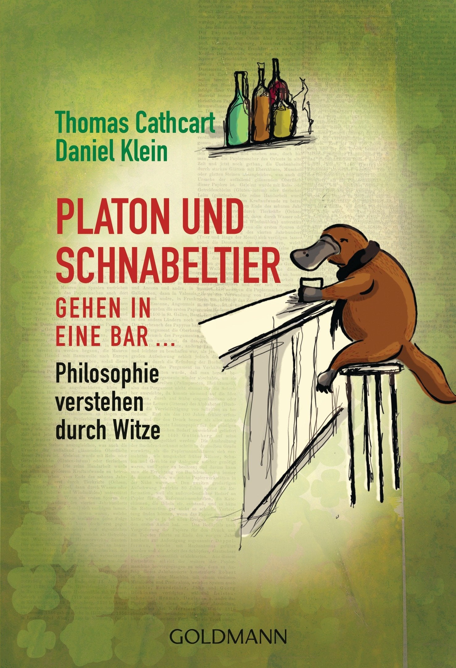 Platon und Schnabeltier gehen in eine Bar... Philosophy