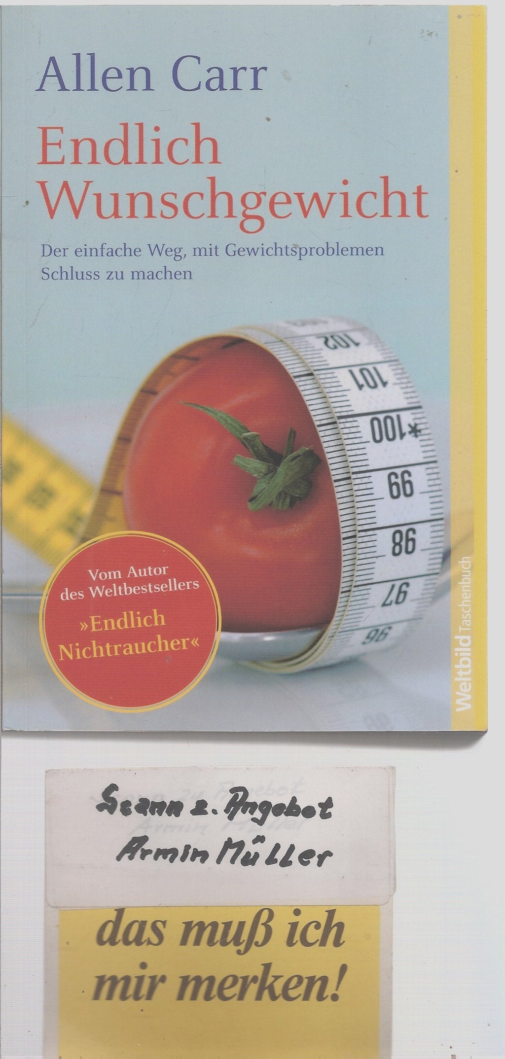 Endlich Wunschgewicht!. Welttag des Buches Health, Nutrition & Fitness Books