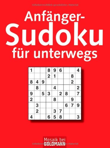 Anfänger-Sudoku für unterwegs Leisure & Fun