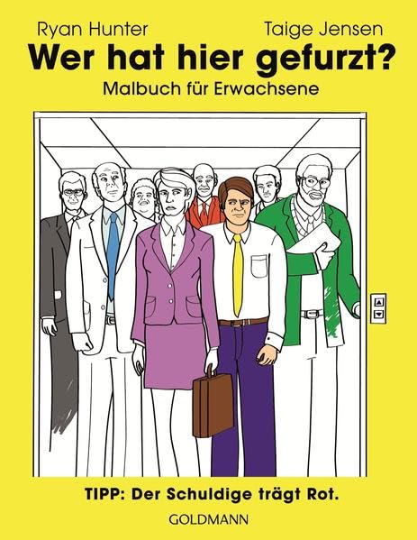Wer hat hier gefurzt?: Malbuch für Erwachsene Living & Furnishing