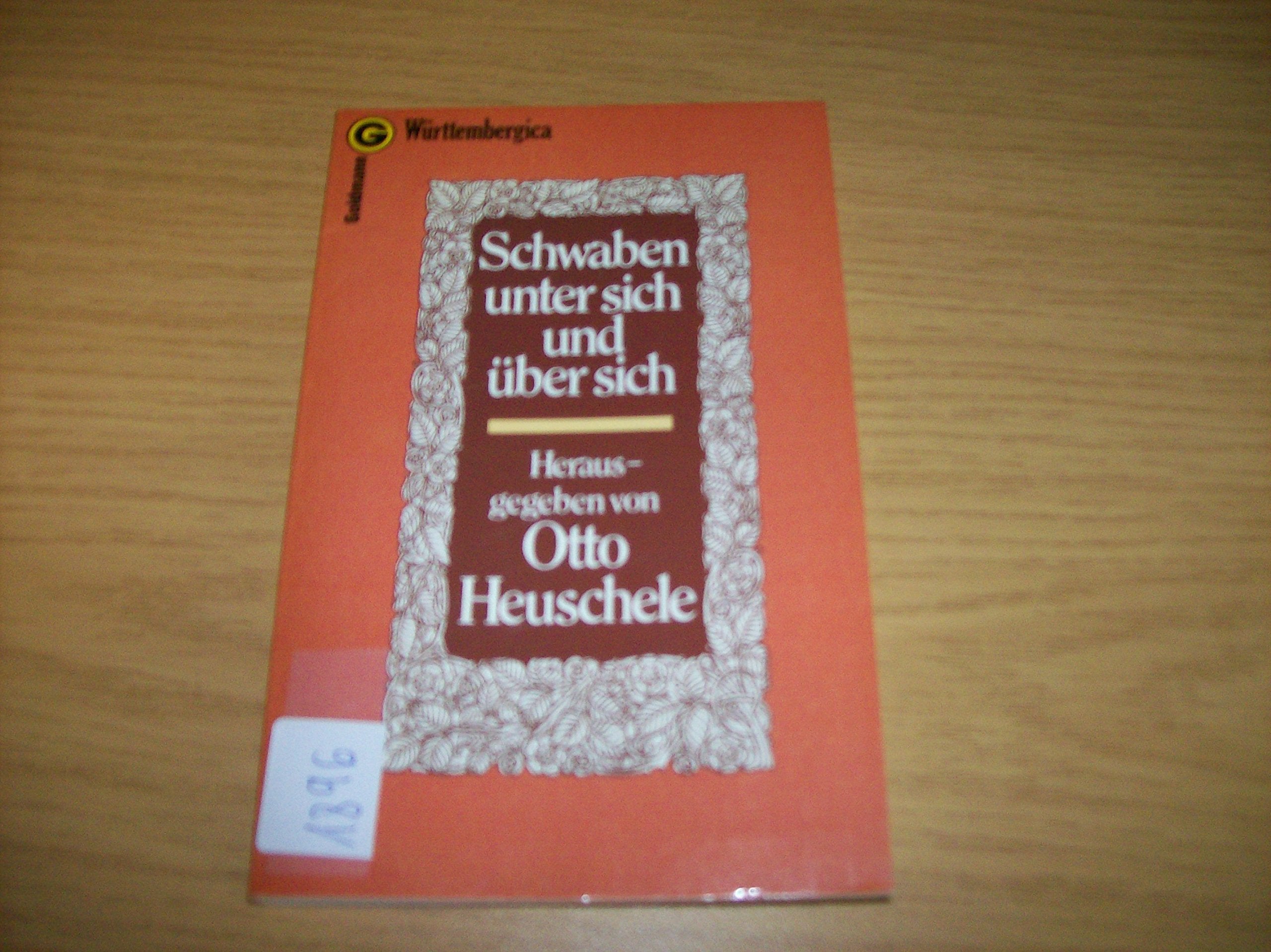 Schwaben unter sich und über sich. Books