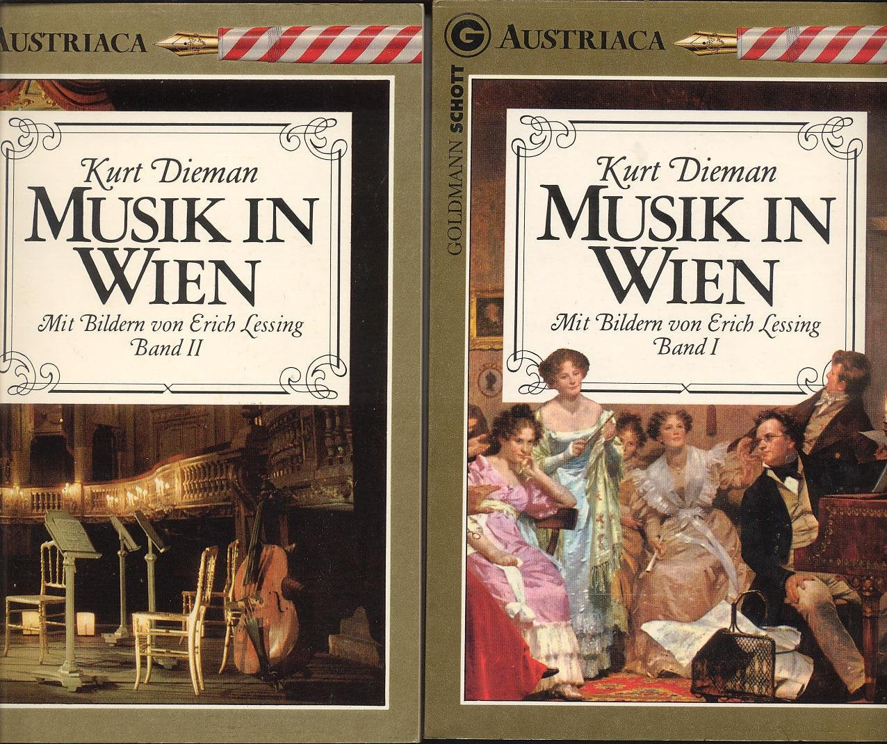 Musik in Wien I/ II. Books