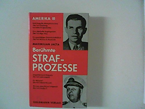 Product Image: Berühmte Strafprozesse. Amerika III.