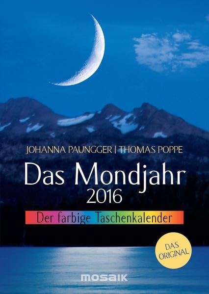Das Mondjahr 2016: Der farbige Taschenkalender Leisure, Home & Garden