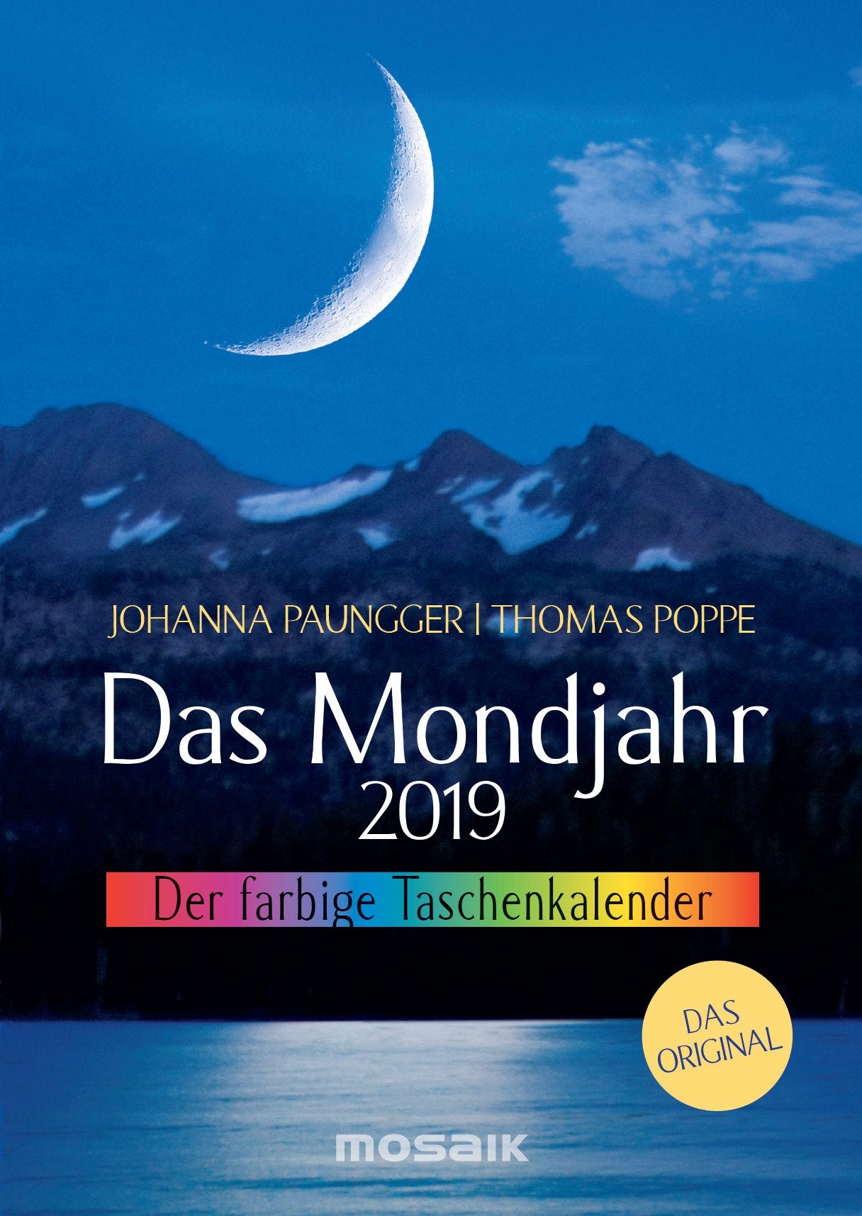 Das Mondjahr 2019: Der farbige Taschenkalender - Das Original Leisure, Home & Garden