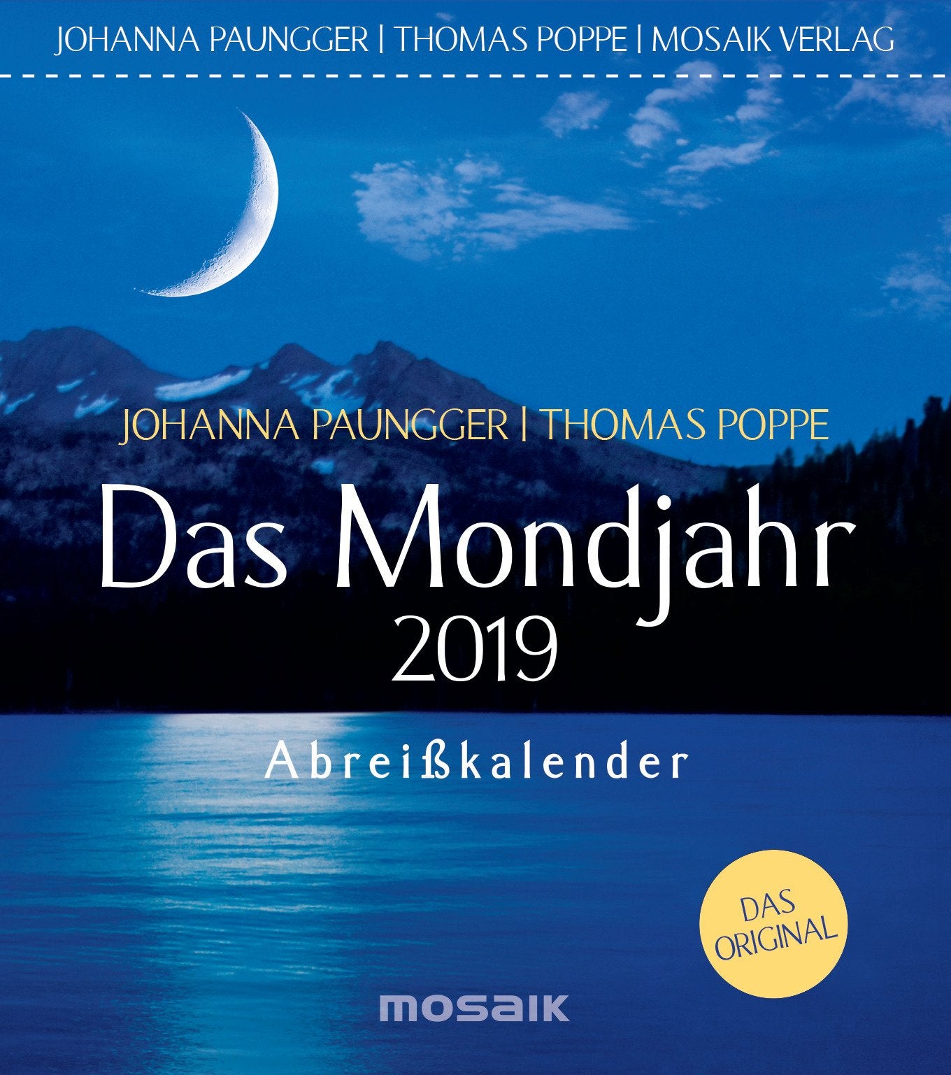 Das Mondjahr 2019: Abreißkalender book