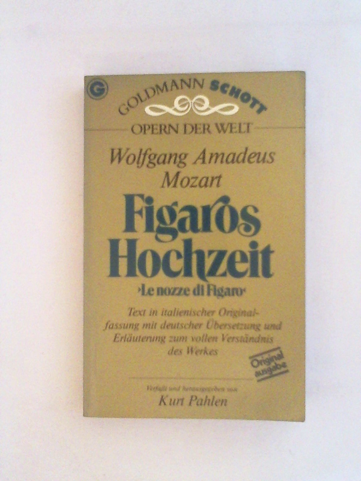 Figaros Hochzeit. Arts & Music