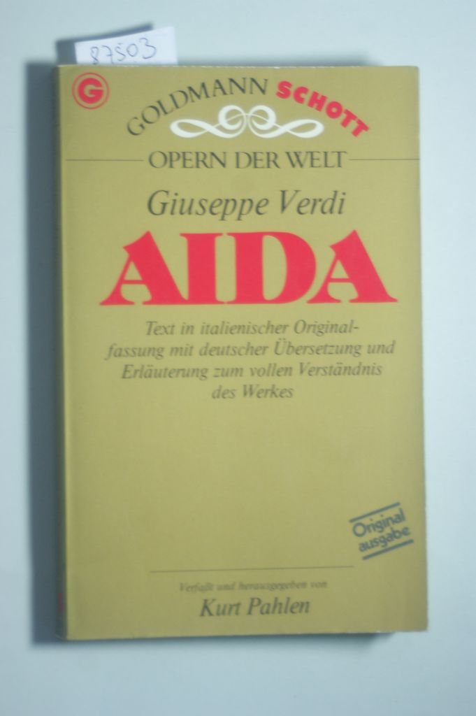 Aida. Italienisch / Deutsch. Foreign Languages ​​& Dictionaries