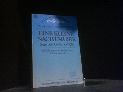Eine kleine Nachtmusik. Taschenpartitur mit Erläuterung Books