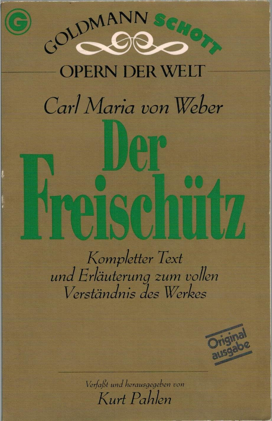 Der Freischütz. Books