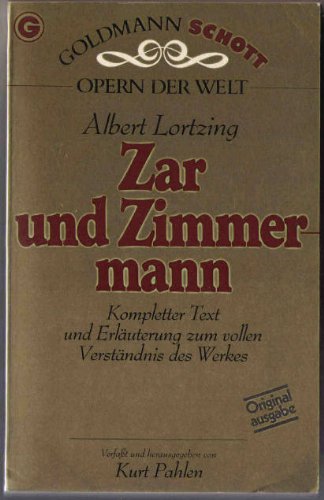 Product Image: Zar und Zimmermann. Opern der Welt.
