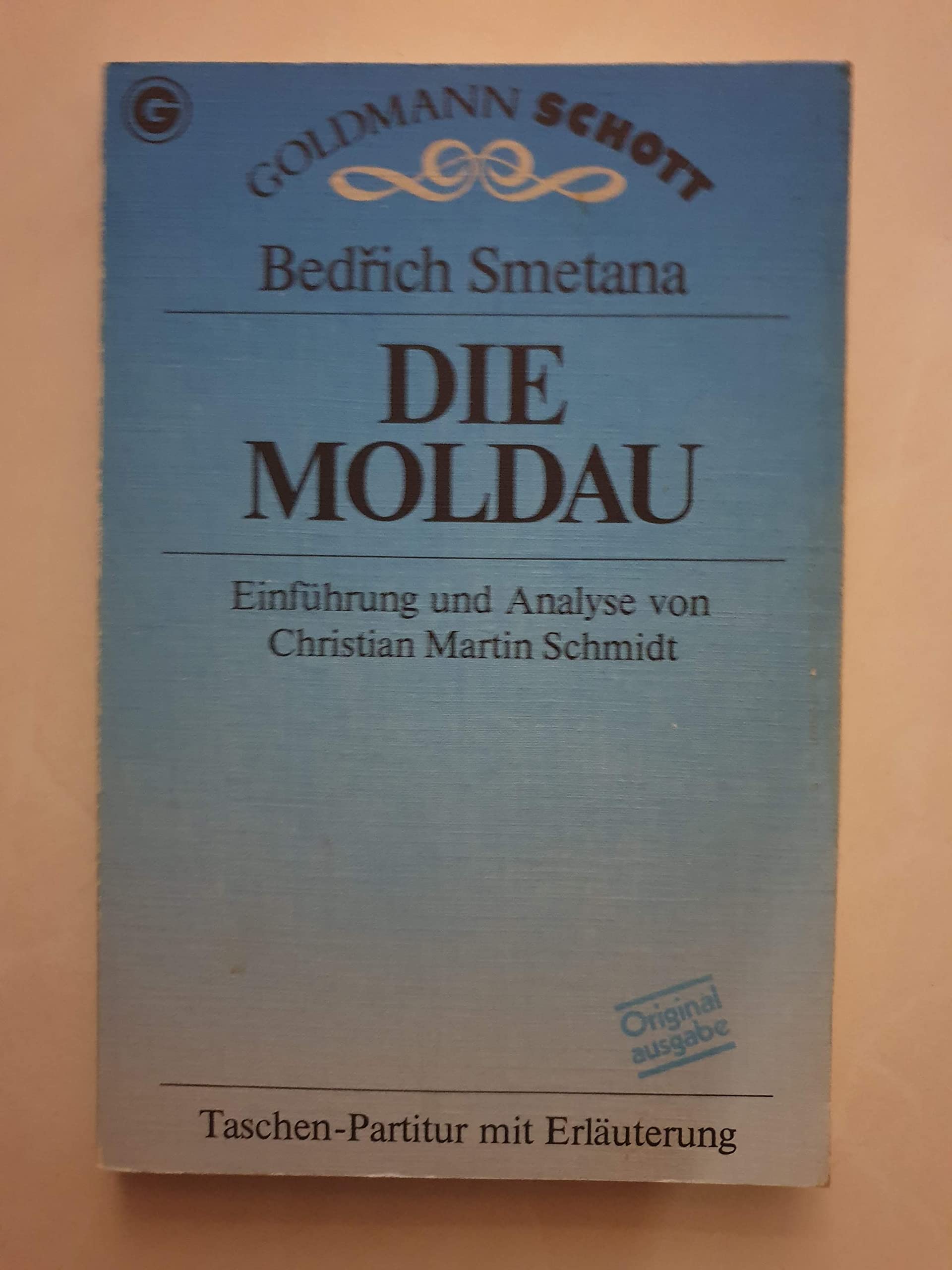 Product Image: Die Moldau. Taschenpartitur.