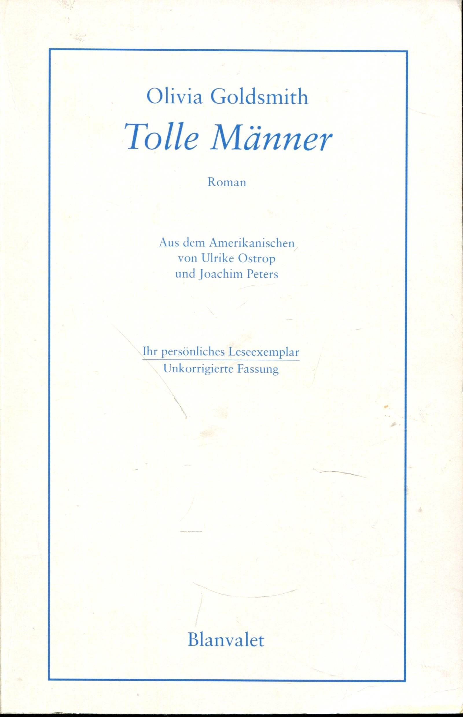 Tolle Männer Contemporary literature Books
