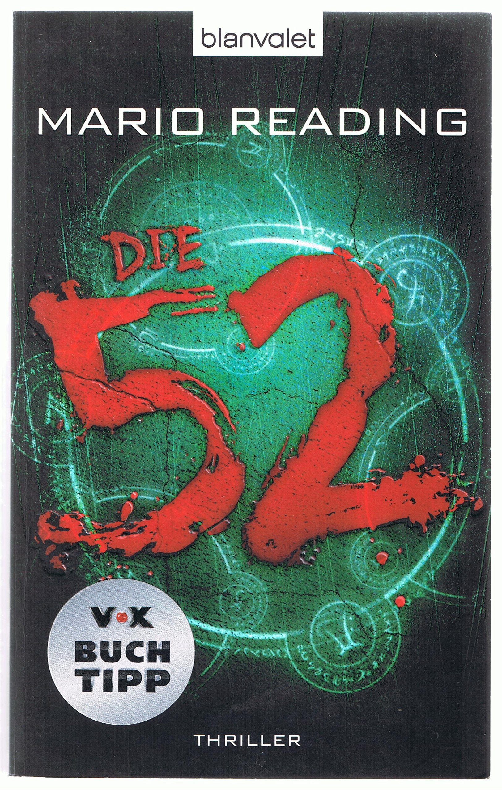 Die 52: Thriller: Thriller. Mit e. Glossar im Anh.. Deutsche Erstausgabe Action & Adventure