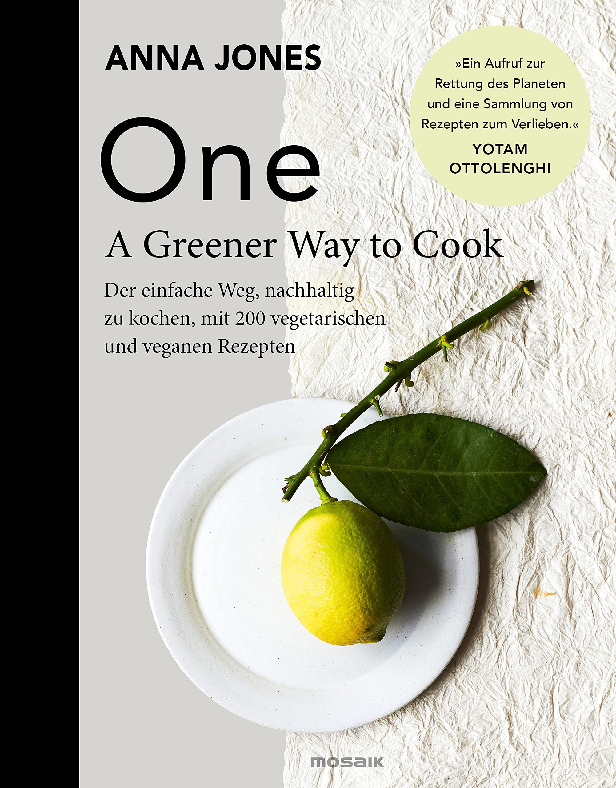 ONE - A Greener Way to Cook Lifestyle Books